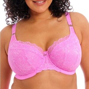 Elomi Brianna Padded Half Cup Bra - Very Pink - 32K